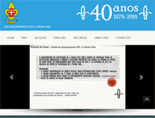 Tablet Screenshot of agr525.cne-escutismo.pt